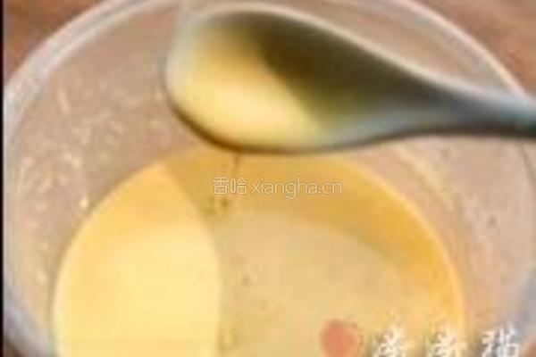 绿茶酒香冰皮月饼的做法图解4
