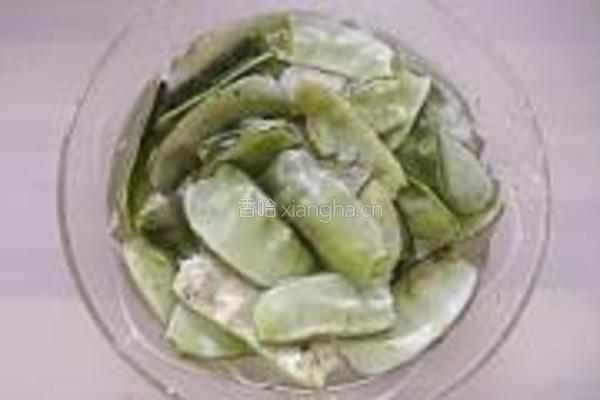 酱爆扁豆的做法图解3