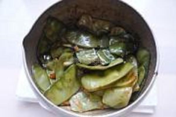 酱爆扁豆的做法图解8