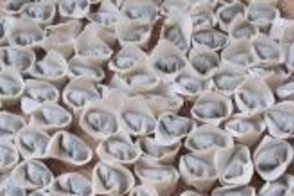 蒸荠菜鲜肉馄饨的做法图解9