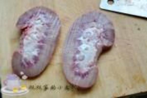 炝腰花的做法图解1
