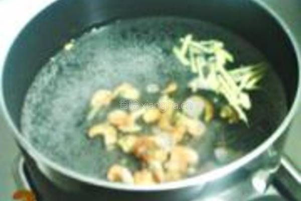 海米丝瓜豆腐汤的做法图解3
