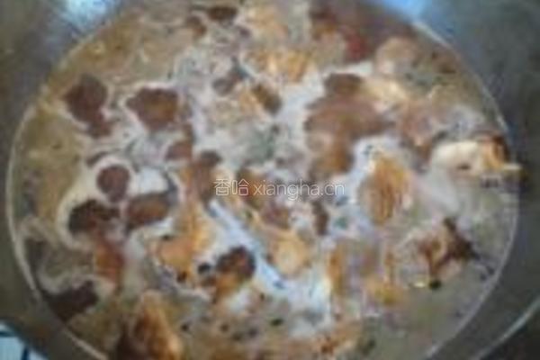 排骨烧芋头的做法图解8
