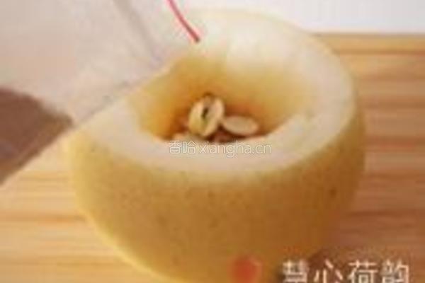川贝杏仁罗汉果雪梨蛊的做法图解8