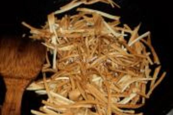 韭苔炒豆腐丝的做法图解3