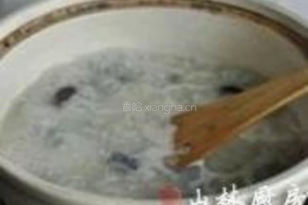 乌鸡红枣粥的做法图解4