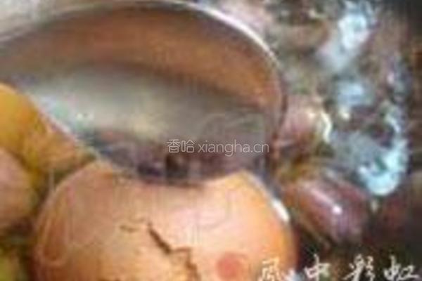 玫瑰花茶叶蛋的做法图解5