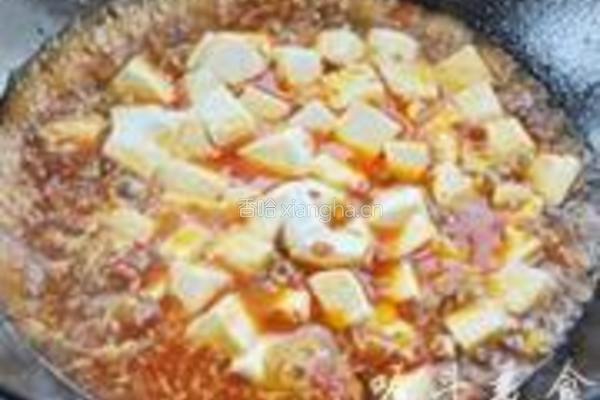 麻婆豆腐的做法图解6