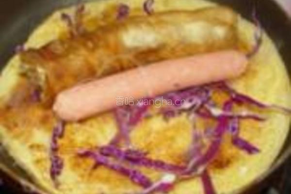 玉米面煎饼果子的做法图解8