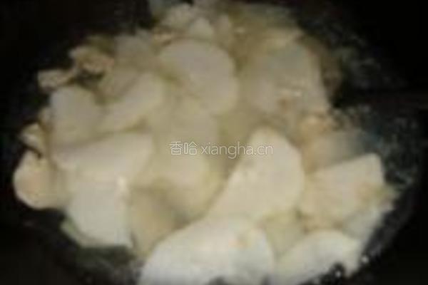 佛手瓜鸡肉片汤的做法图解4