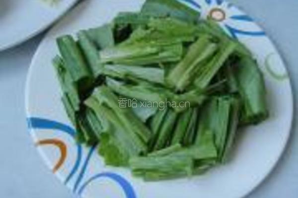 芝麻酱油麦菜的做法图解4