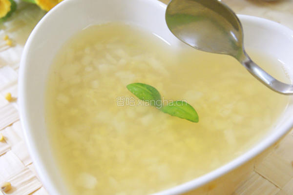 马蹄绿豆沙