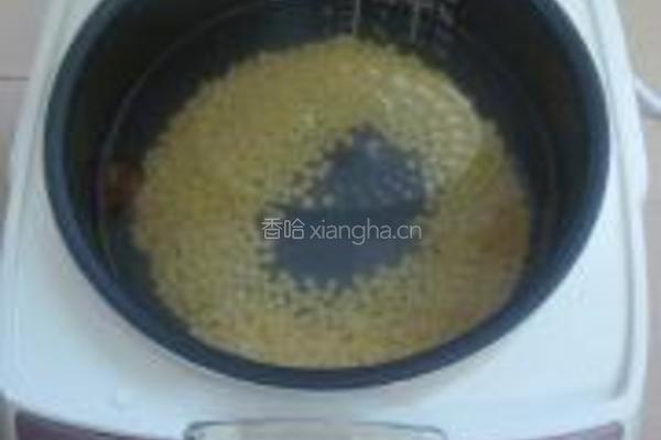 马蹄绿豆沙的做法图解3