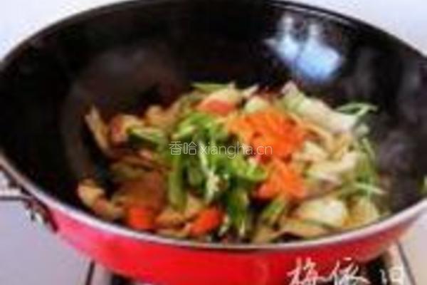 豉香干锅什锦菜的做法图解7