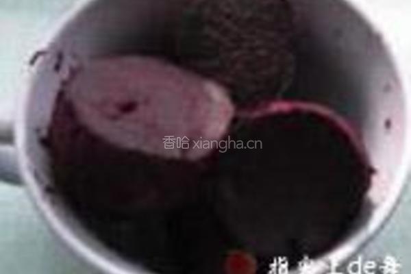 芒果紫薯派的做法图解1