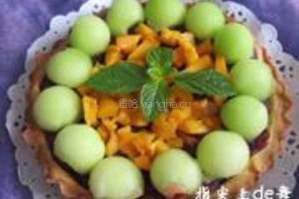 芒果紫薯派的做法图解16
