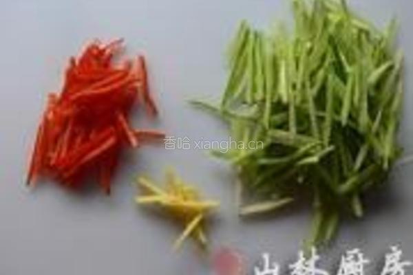 素炒冬瓜皮的做法图解1