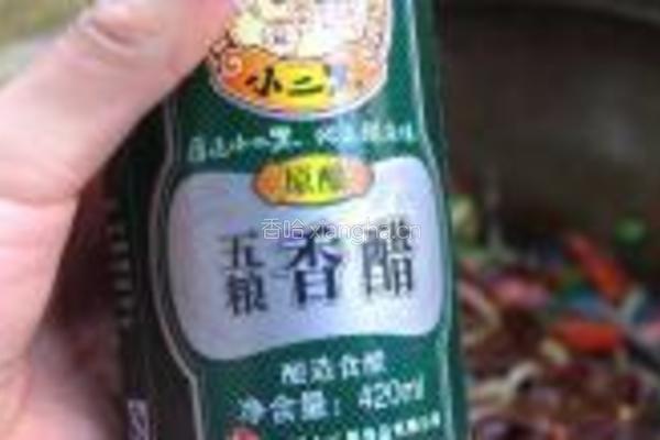 炒黑米凉皮的做法图解11