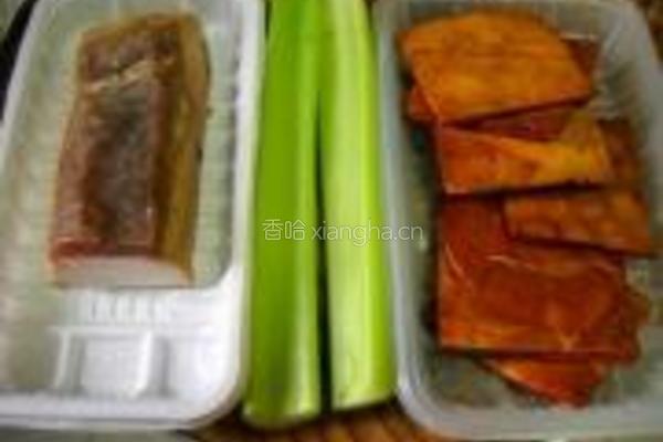腊味豆皮的做法图解3