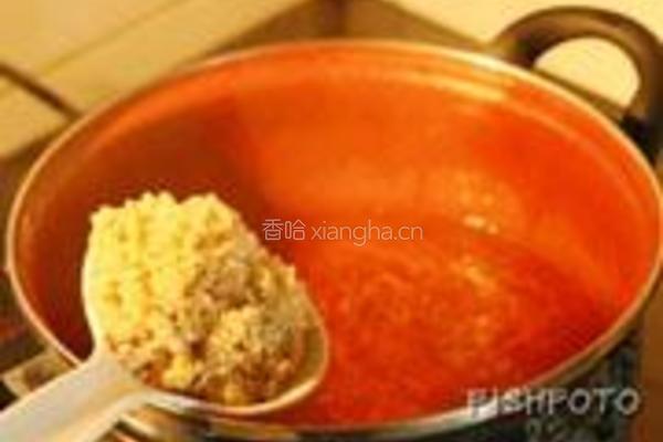 桂花芦笋糙米粥的做法图解4