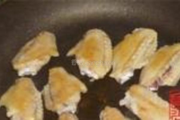 大葱烤鸡翅的做法图解2