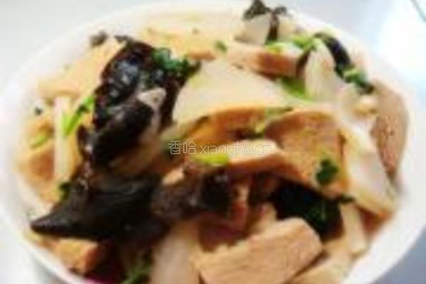 木耳烧豆腐的做法图解10
