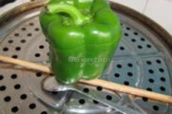 甜椒蒸蛋的做法图解8
