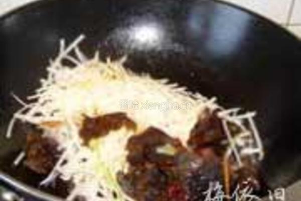 素鱼香肉丝的做法图解5