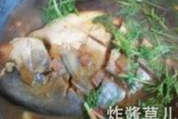 红烧鲳鱼的做法图解6