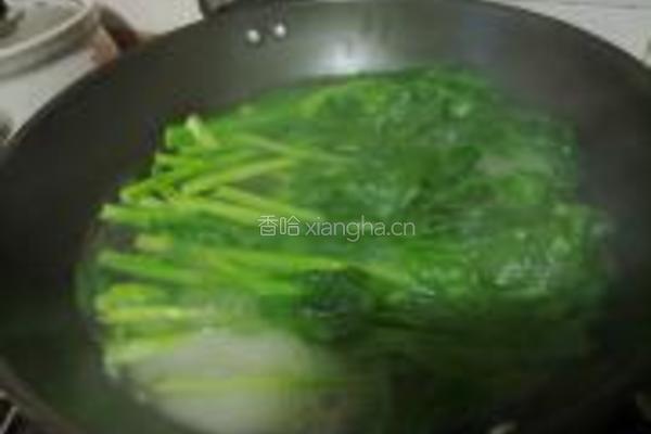 盐油菜心的做法图解5
