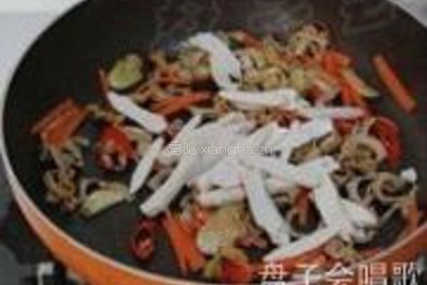 酸辣鸭肠的做法图解15