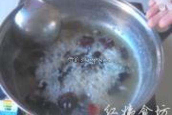 木耳红枣粥的做法图解6