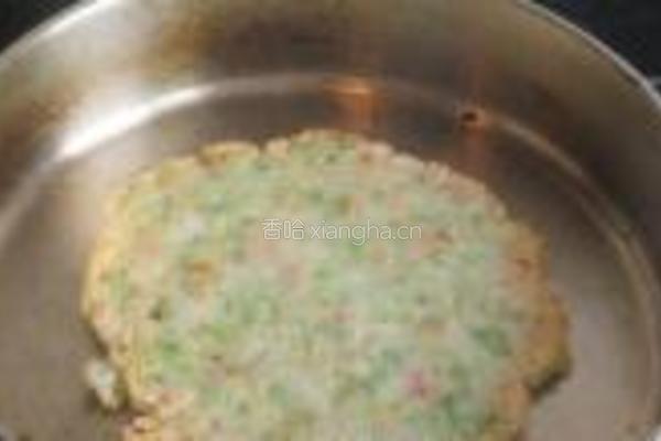 小白菜方腿肉面饼的做法图解5