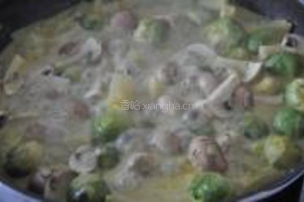 甘蓝土豆咖喱的做法图解5