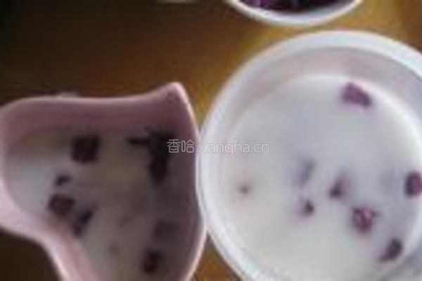 紫薯布丁的做法图解5
