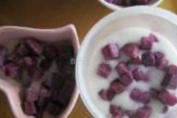 紫薯布丁的做法图解6