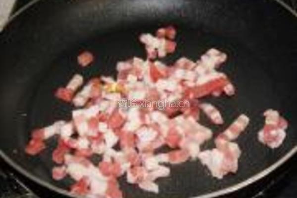 咸肉泡菜炒豆腐的做法图解13