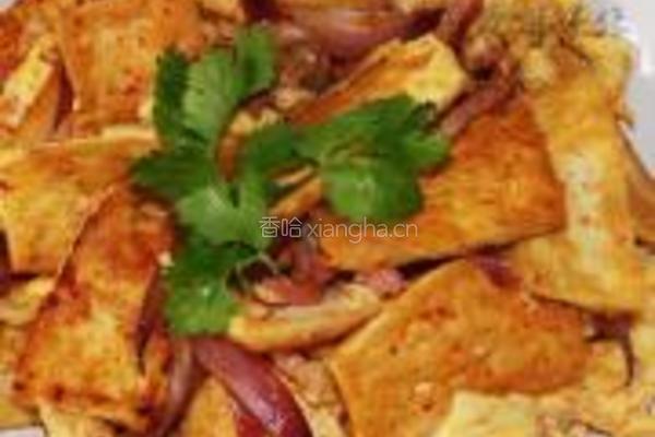 咸肉泡菜炒豆腐的做法图解21
