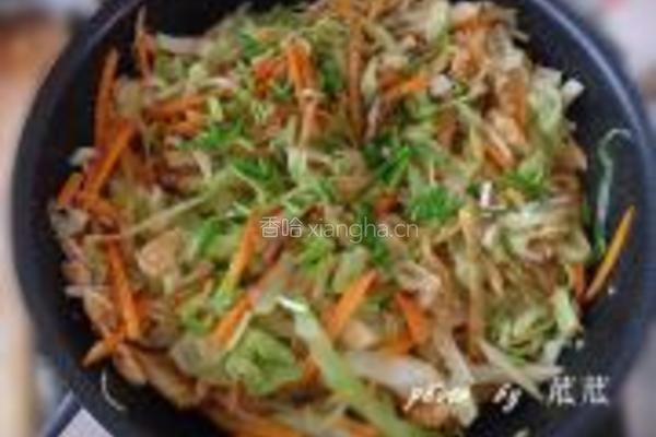 常炒饼的做法图解9