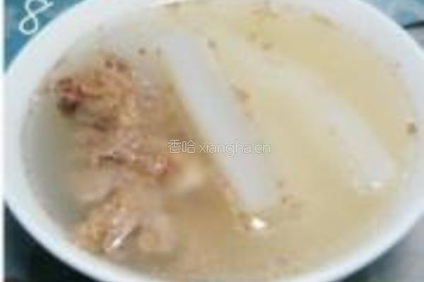 白萝卜猪骨汤的做法图解8