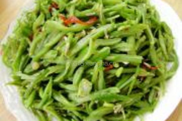 清炒豆角丝的做法图解8