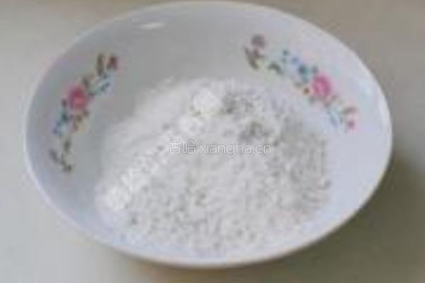 苜蓿菜汁饼的做法图解2