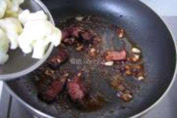 干锅菜花的做法图解6