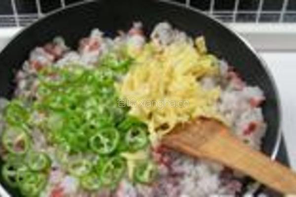 火腿蛋焗饭的做法图解9