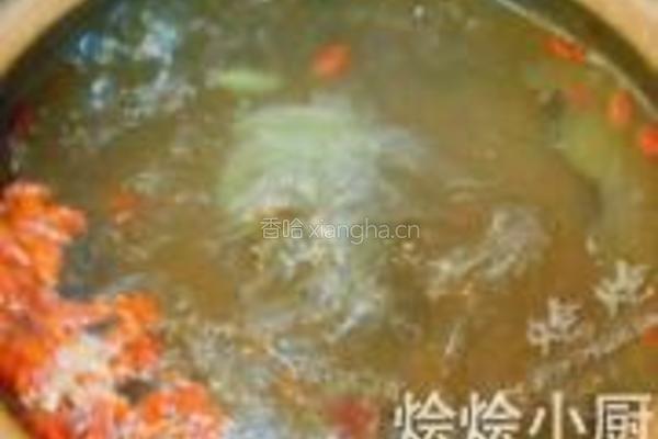 枸杞叶猪肝汤的做法图解5