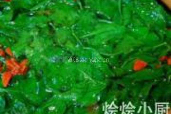 枸杞叶猪肝汤的做法图解7
