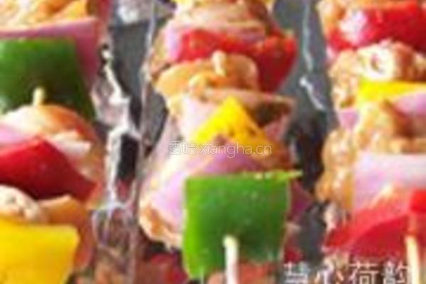 橙香蜜汁烤鸡串的做法图解12
