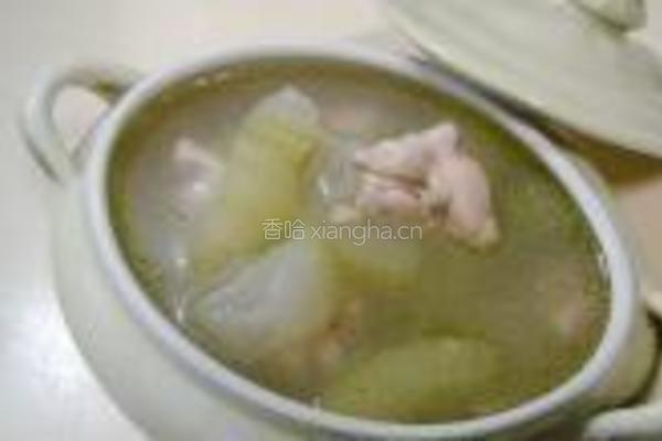 冬瓜兔肉汤的做法图解5