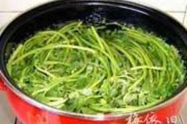 凉拌马齿菜的做法图解1