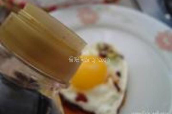 酱油爱心蛋的做法图解6